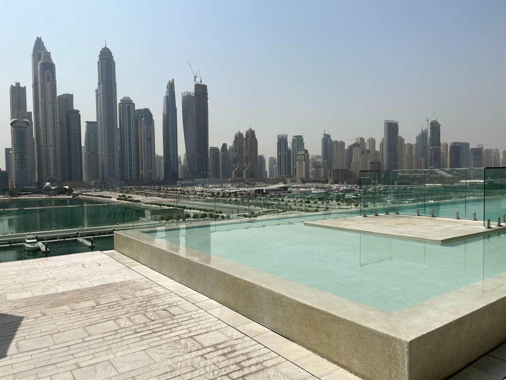 Silkhaus Palm View 1Bdr With Private Beach In Emaar Beachfront Dubaj Exteriér fotografie